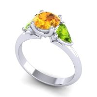 Three Stone Tisrah Ring