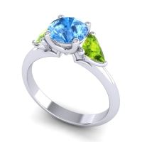 Three Stone Tisrah Ring