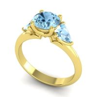 Three Stone Tisrah Ring
