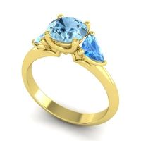 Three Stone Tisrah Ring