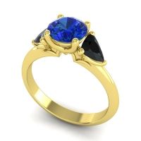 Three Stone Tisrah Ring