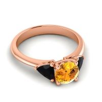 Three Stone Tisrah Ring