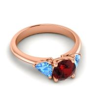 Three Stone Tisrah Ring