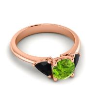 Three Stone Tisrah Ring