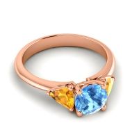 Three Stone Tisrah Ring