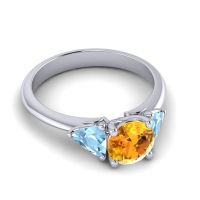 Three Stone Tisrah Ring