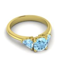 Three Stone Tisrah Ring