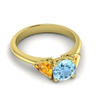 Three Stone Tisrah Ring