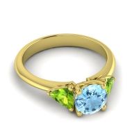 Three Stone Tisrah Ring