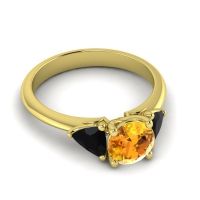 Three Stone Tisrah Ring