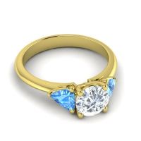 Three Stone Tisrah Ring