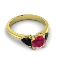 Three Stone Tisrah Ring
