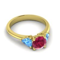 Three Stone Tisrah Ring