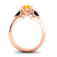 Three Stone Tisrah Ring