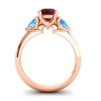 Three Stone Tisrah Ring