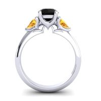 Three Stone Tisrah Ring