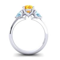 Three Stone Tisrah Ring