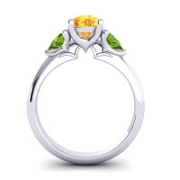 Three Stone Tisrah Ring