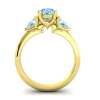 Three Stone Tisrah Ring