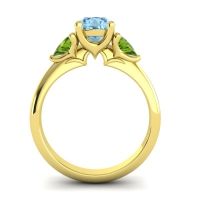 Three Stone Tisrah Ring