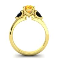 Three Stone Tisrah Ring
