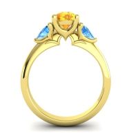 Three Stone Tisrah Ring