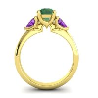 Three Stone Tisrah Ring