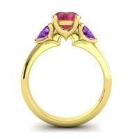 Three Stone Tisrah Ring