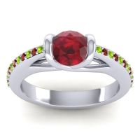 Modern Pave Setu Ring