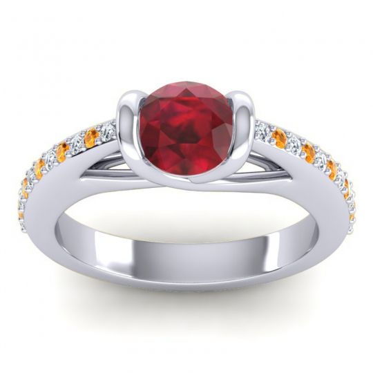 Modern Pave Setu Ring