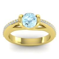 Modern Pave Setu Ring