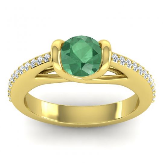 Modern Pave Setu Ring