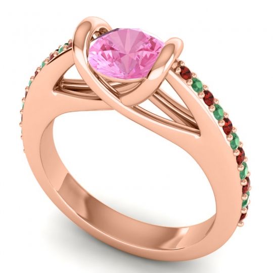Modern Pave Setu Ring