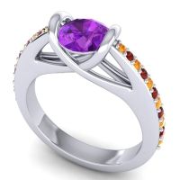 Modern Pave Setu Ring