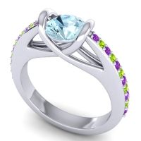 Modern Pave Setu Ring