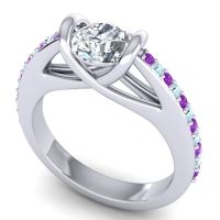 Modern Pave Setu Ring