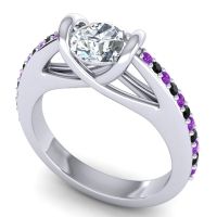 Modern Pave Setu Ring