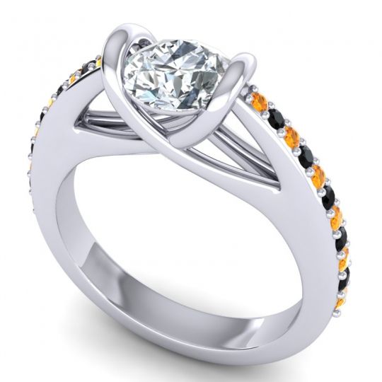 Modern Pave Setu Ring