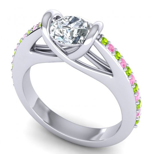 Modern Pave Setu Ring