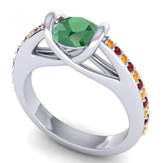 Modern Pave Setu Ring