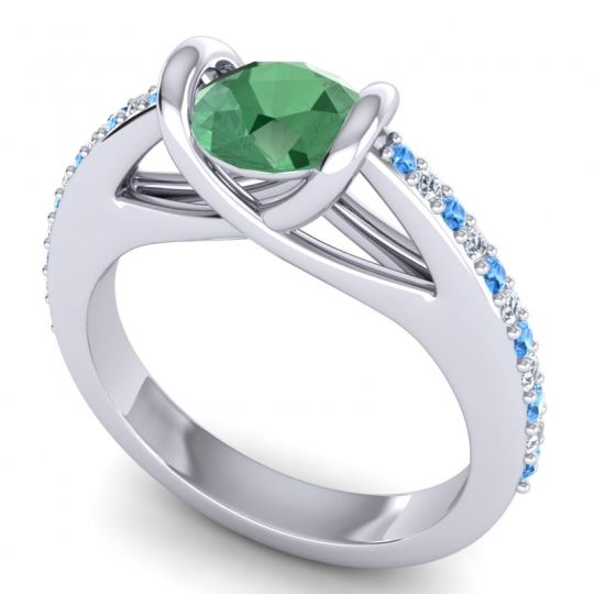 Modern Pave Setu Ring