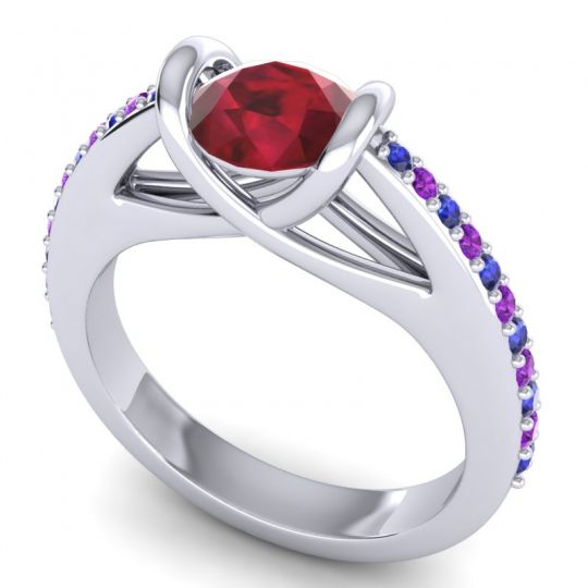 Modern Pave Setu Ring