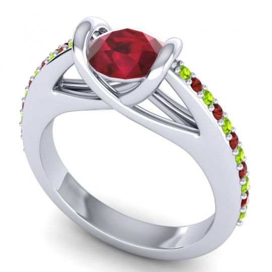 Modern Pave Setu Ring