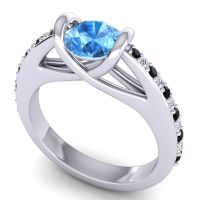 Modern Pave Setu Ring