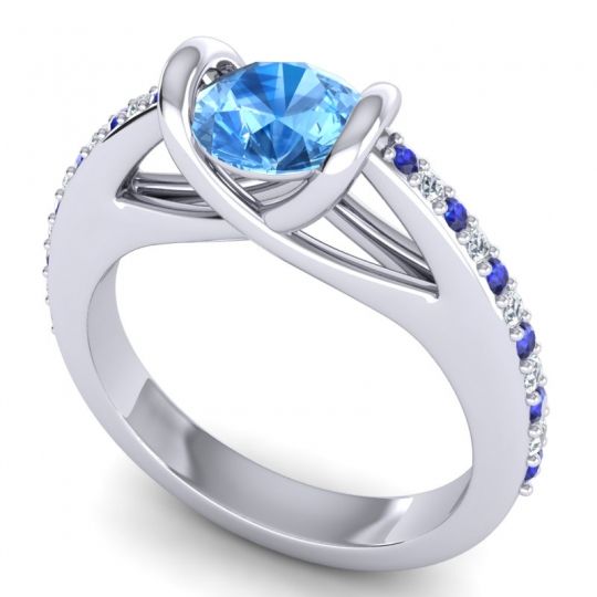 Modern Pave Setu Ring