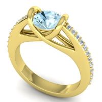 Modern Pave Setu Ring