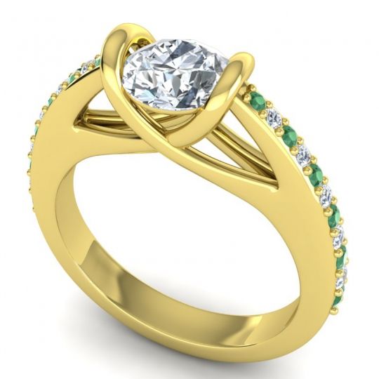 Modern Pave Setu Ring