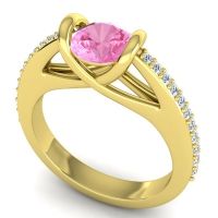 Modern Pave Setu Ring