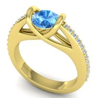 Modern Pave Setu Ring