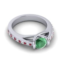 Modern Pave Setu Ring
